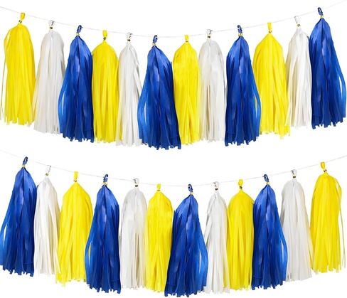 Green Dark Green and Light Green Paper Tassel-Tassels Garland Banner is Perfect for St.Patrick's Day, Birthday, Family Parties, Graduation Engagement Decoration(30PCS) in Saudi Arabia