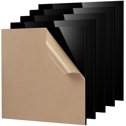Adrattnay Acrylic Sheets 1/8 Thick, 30Pcs 6 x 6 in Colored Acrylic Sheets 3 mm for Laser Cutting, Opaque Acrylic Sheets Acrylic Panel with Protective Paper for Laser Engraving Material DIY Crafts in Kuwait