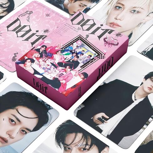 PYAJUU Stray Kids DO IT Album Photocards 55PCS KPOP StrayKids Photo Cards Fans LOMO Gift for Fans Boys and Girls 2026 Greetings Card in Kuwait