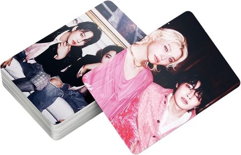 PYAJUU Stray Kids DO IT Album Photocards 55PCS KPOP StrayKids Photo Cards Fans LOMO Gift for Fans Boys and Girls 2026 Greetings Card in Kuwait