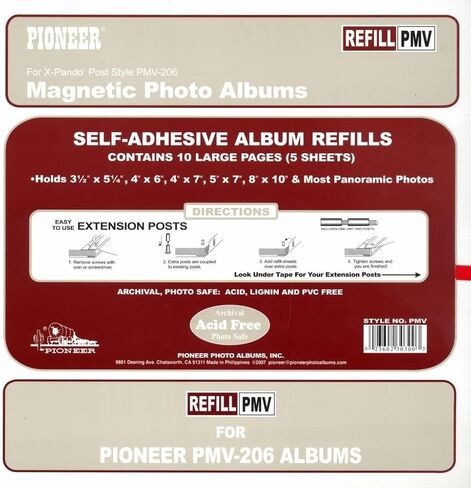 Pioneer Photo Albums Regular Size Magnetic Photo Album Refill - PMV in Kuwait