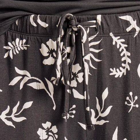 Life is Good. Women's Celestial Beach Lightweight Sleep Pants, Faded Black in Kuwait