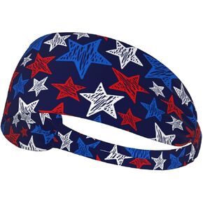 Sweatband Sports Headbands for Men and Women Running Cycling Hiking Yoga Fitness Workout Exercise Wicking Headscarf in Saudi Arabia