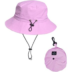 Bucket Hat for Women Men Outdoor UV Sun Protection Hat with Wide Brim Waterproof Fishing Hat for Beach Hiking Garden in Saudi Arabia