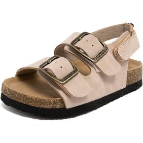 Nautica Kids Toddler Boys and Girls Athletic Slide Sandals, Comfortable Two Strap Open Toe with Adjustable Hook and Loop Closure, Grip Sole in Saudi Arabia