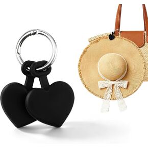 Magnetic Hat Clip for Travel on Bag, Soft Silicone Hat Holder, Strong Magnet Design for Caps and Beach Hats, Portable Vacation Outdoor Travel Beach Essentials, Black in Saudi Arabia