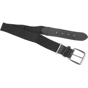 Adjustable Baseball Belt for Men and Youth Softball Elastic Sports Waistband Black Stretch Pu Leather Girdle for Outdoor Team Sports in Kuwait