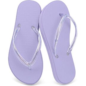INMINPIN Kids Girls Cute Jelly Sandals Yoga Foam Flip Flops Non Slip Water Pool Thong Flat Sandals Summer Little/Big Kid Beach Essentials 2026 in Kuwait