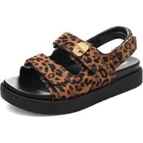 Girls Sandals Casual Open Toe Adjustable Strapped Sandals with Hook and Loop for Little Kid/Big Kid in Saudi Arabia