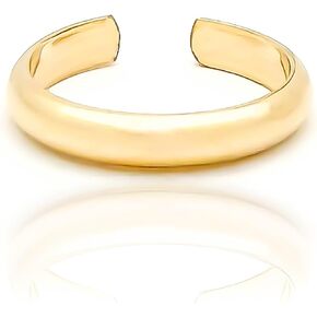 Gold Toe Ring, 14K Gold Filled, 12ga, Adjustable, Waterproof, Toe Rings for Women, Gold Toe Rings for Women, Gold Toe Ring Size 4, Gold Toe Ring Adjustable, Toe Rings Gold, Toe Ring for Men, Toe Rings in Saudi Arabia