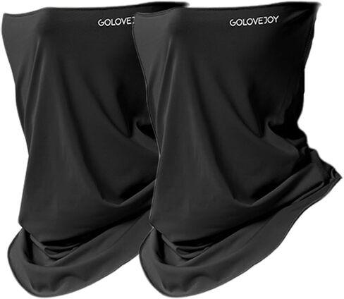 PROUDDEMON UPF 50+ Washable Face Mask for Women & Men – Ice Silk Cooling Full Face Sun Protection Breathable Neck Gaiter in Saudi Arabia