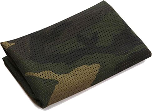 Camo Tactical Scarf Camouflage Net Sniper Veil for Hunting Shooting Wargame Military Outdoor Activities 63x18 inch in Kuwait