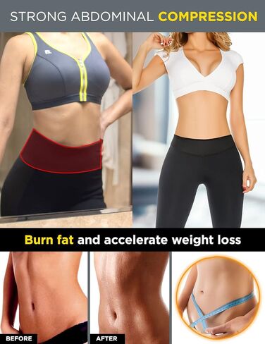 ARANZA Women Sauna Pants Neoprene Capri Heat Shaper Leggings Weight Loss Pants in Saudi Arabia