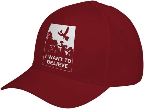 Indica Plateau I Want to Believe Kanto Sighting Adjustable Unisex Baseball Cap in Saudi Arabia