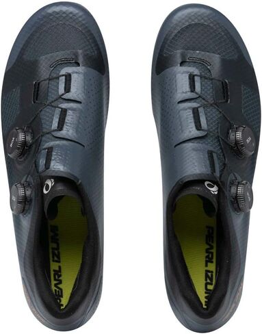 حذاء ركوب الدراجات PEARL IZUMI Pro Air - حبر داكن للرجال، 44.0 أسود in Kuwait