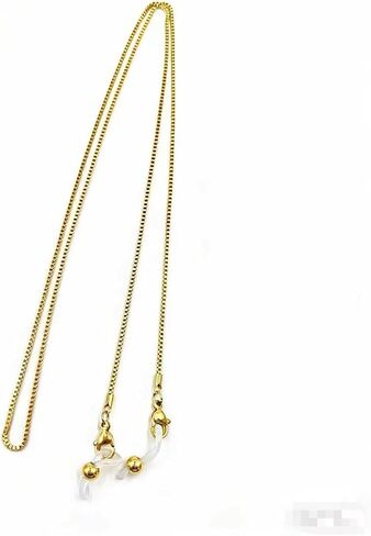 Eyewear Chain for Sunglasses, Gold Metal Ball Chain, Fashion Glasses Chain for Women in Saudi Arabia