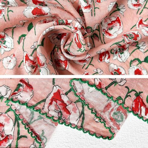 APIGANIZ 4Pcs 21"x21" Cotton Bandanas for Women, Super Soft Textured Fabric, Kerchief, Scarf for Women, Gift for Her in Saudi Arabia