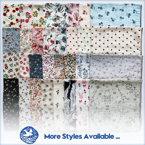 APIGANIZ 4Pcs 21"x21" Cotton Bandanas for Women, Super Soft Textured Fabric, Kerchief, Scarf for Women, Gift for Her in Saudi Arabia