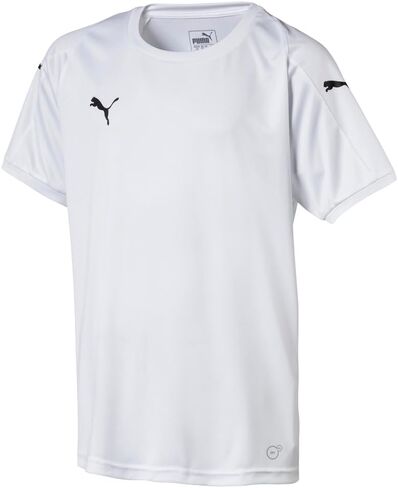 PUMA unisex child Youth Liga Jersey Shirt, Puma Red/Puma White, Medium US in Kuwait