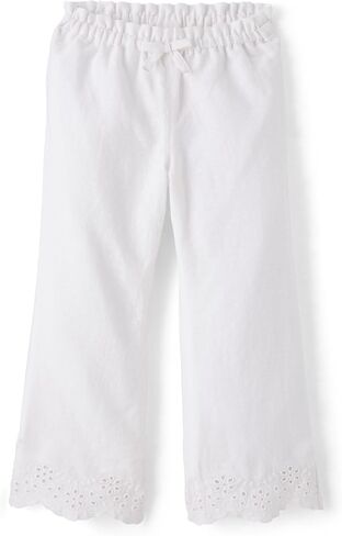 Gymboree Girls' and Toddler Pull on Linen Pants in Kuwait