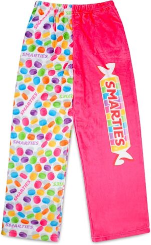 iscream Smarties Print Big Girls Silky Soft Plush Fleece Pants Collection in Kuwait