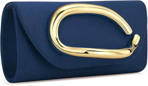 Evening Bag Formal Clutch Purses for Women with Handle Women's Evening Handbags with Detachable Chain in Kuwait