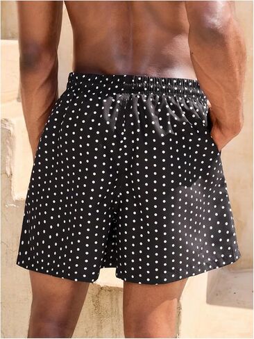 SHENHE Men's Swim Trunks with Compression Liner Drawstring Quick Dry Bathing Suit Beach Shorts in Kuwait