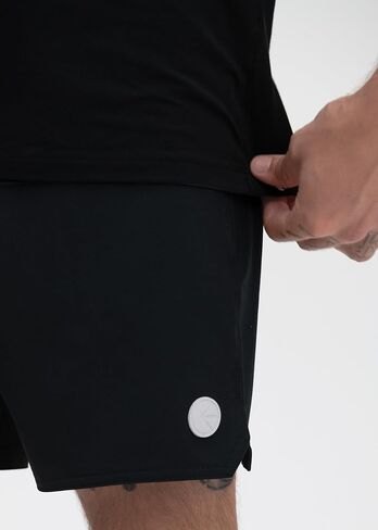 Ethika Mens Swim Short | Swim Short - Apex Black (BLK, M) in Kuwait