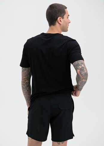 Ethika Mens Swim Short | Swim Short - Apex Black (BLK, M) in Kuwait