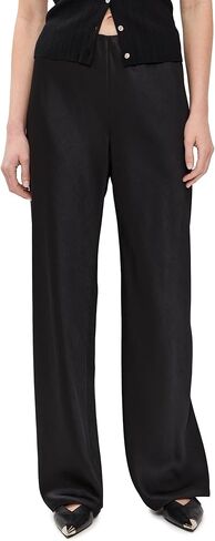 Vince Womens Fluid BIAS Pant, Black, XX-Small in Saudi Arabia