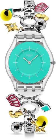 Swatch Skin Unisex Casual Watch Bio-sourced Green Quartz Water Resistant Mother Like NO Other in Kuwait
