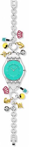 Swatch Skin Unisex Casual Watch Bio-sourced Green Quartz Water Resistant Mother Like NO Other in Kuwait