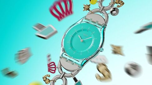 Swatch Skin Unisex Casual Watch Bio-sourced Green Quartz Water Resistant Mother Like NO Other in Kuwait