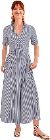 Gretchen Scott Designer Women's - Wash & Wear June Dress - Stripe in Kuwait