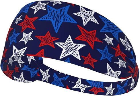 Sweatband Sports Headbands for Men and Women Running Cycling Hiking Yoga Fitness Workout Exercise Wicking Headscarf in Saudi Arabia