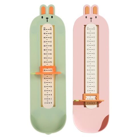 Artibetter 2pcs Foot Measure Gauge and Shoe Measuring Tool Foot Size Measuring Device Ruler for Home Use for Shoe Size Measurement in Kuwait