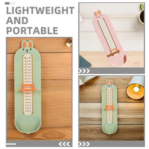 Artibetter 2pcs Foot Measure Gauge and Shoe Measuring Tool Foot Size Measuring Device Ruler for Home Use for Shoe Size Measurement in Kuwait