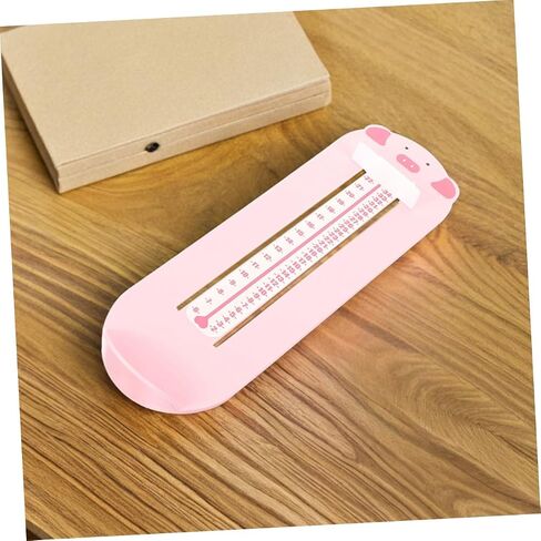 Holibanna 2pcs Foot Measuring Device Plastic Foot Size Ruler for 0-8 Years Shoe Measuring Tool for Home Shoe Shopping in Kuwait