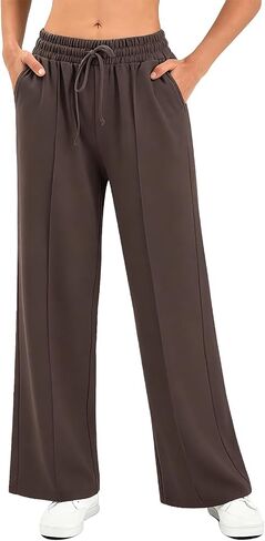 Stanpetix Wide Leg Sweatpants Women Casual Lounge Pants High Waist Baggy Joggers with Pockets in Saudi Arabia