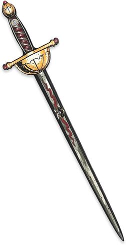 Liontouch - Pirate Rapier - Captain Cross - Age 3-8 Years | Pretend Play Skull Toy for Boys | Safe Cutlass-Like Foam Sword for Sailing The Caribbeans | Ideal Accessory for Dress Up & Costumes in Kuwait