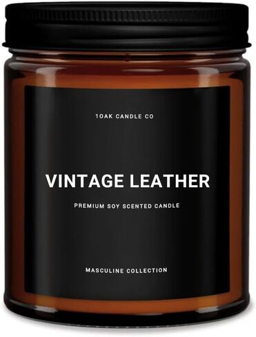شموع معطرة 1OAK للرجال - شموع خشب الصندل - شمعة رجالية للمنزل - شمعة رجالية - قسط طويل الاشتعال - شمع الصويا in Kuwait