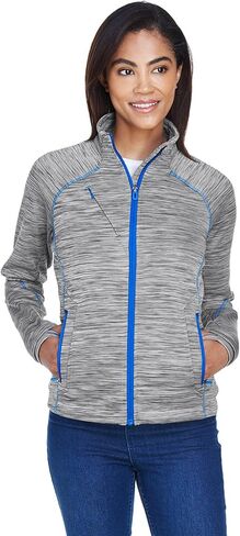 North End Womens Flux Melange Bonded Fleece Jacket (78697) in Kuwait