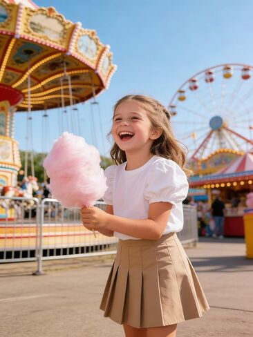 Girls Mini Pleated Skirt Uniform Skirts for Girl High Waisted Skorts with Shorts Casual Sports Plaid Skort in Saudi Arabia