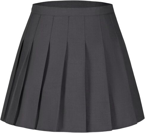 Girls Mini Pleated Skirt Uniform Skirts for Girl High Waisted Skorts with Shorts Casual Sports Plaid Skort in Saudi Arabia