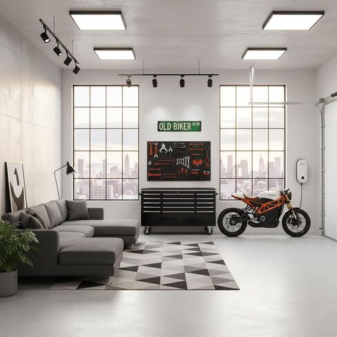 Old Biker Blvd Metal Sign 4x15 inch | Rust-Free Aluminum Motorcycle Man Cave Decor | Weatherproof Indoor/Outdoor Wall Art for Garage, home bar sign, pub wall decor, Workshop & Biker Gifts in Kuwait