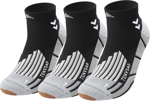 Mens Compression Socks for Running: Anti-Blister Ankle Socks 3 Pairs Athletic Socks for Runners Outdoor Hiking 2026 in Saudi Arabia