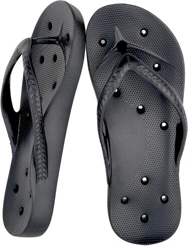 Shower Shoes for Kids Flip Flops with Arch Support Boys Girls Quick Drying Beach Pool Sandals Non Slip Summer Bathroom Indoor House Slippers with Drain Holes(Little Kid/Big Kid) in Saudi Arabia