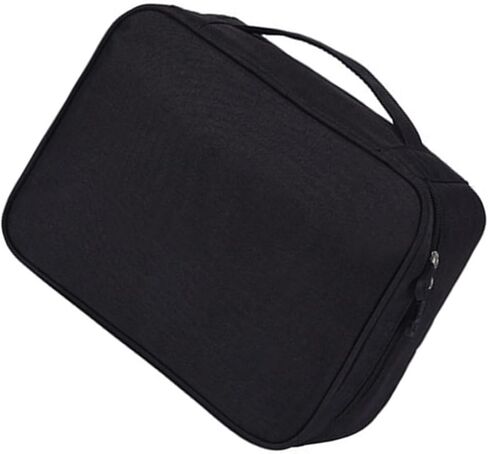 Brrnoo Bank Bags, In Bag Purse Organizer with Bank Bags Bag for (Black) in Kuwait