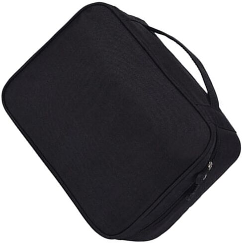 Brrnoo Bank Bags, In Bag Purse Organizer with Bank Bags Bag for (Black) in Kuwait