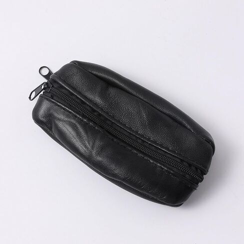 Car Key Case Wallet with Loop Hook, PU Leather Keychain Organizer for Men & Women, Multifunctional Mini Purse for Keys, Cards, Coins (4.33x2.56x2.36 inch) in Saudi Arabia